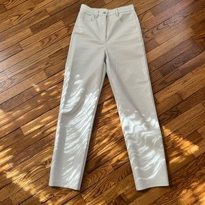 Wilfred Free Adrienne High Rise Leather pant